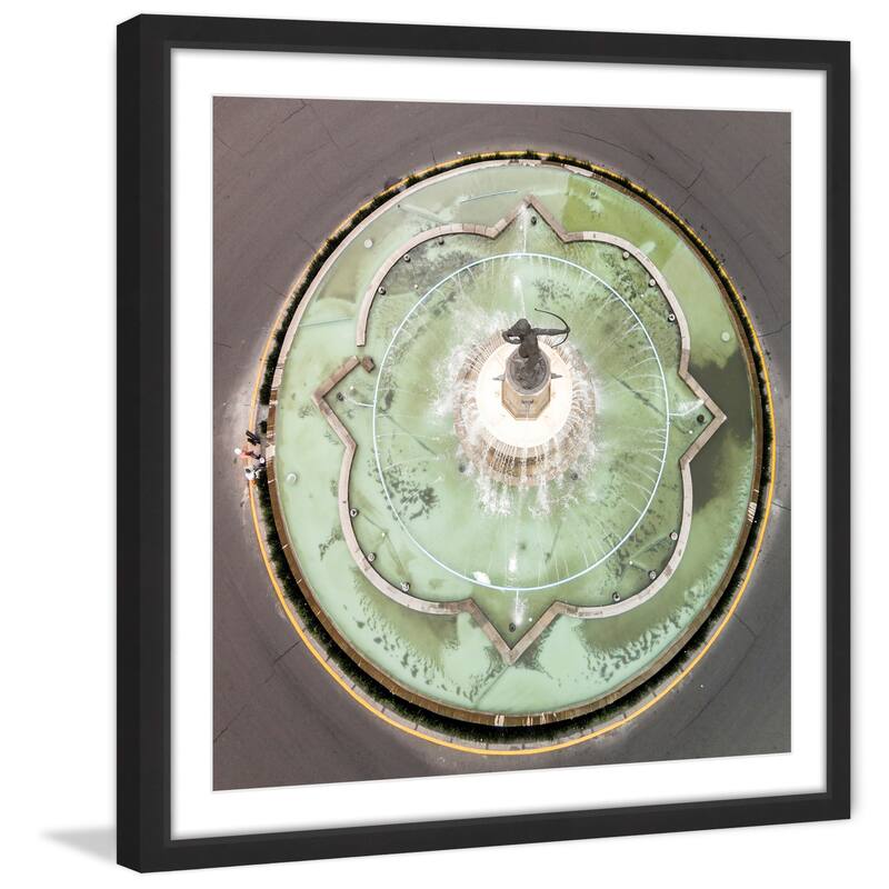 Marmont Hill - 'Archer Statue' by Karolis Janulis Framed Painting Print - Multi-Color
