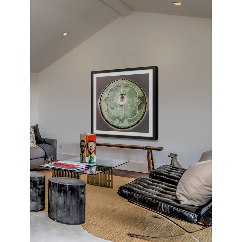 Marmont Hill - 'Archer Statue' by Karolis Janulis Framed Painting Print - Multi-Color