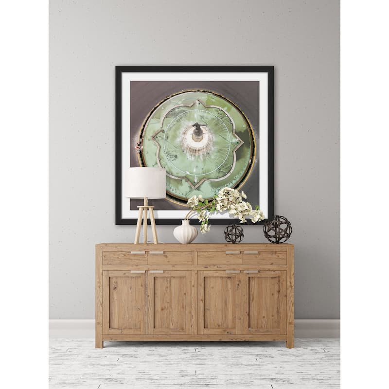Marmont Hill - 'Archer Statue' by Karolis Janulis Framed Painting Print - Multi-Color