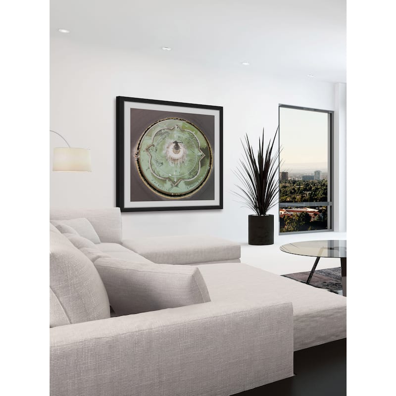 Marmont Hill - 'Archer Statue' by Karolis Janulis Framed Painting Print - Multi-Color
