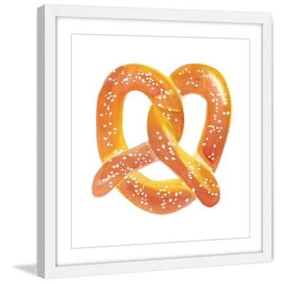 Marmont Hill - 'Pretzel' by Molly Rosner Framed Painting Print - Multi-Color