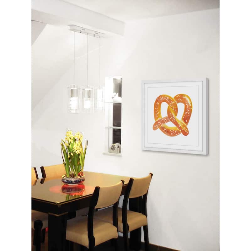 Marmont Hill - 'Pretzel' by Molly Rosner Framed Painting Print - Multi-Color