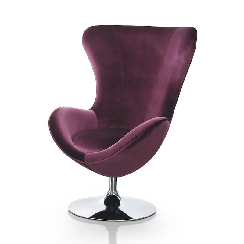 Cher Modern Fabric 2-piece Accent Chair and Ottoman Set by Furniture of America