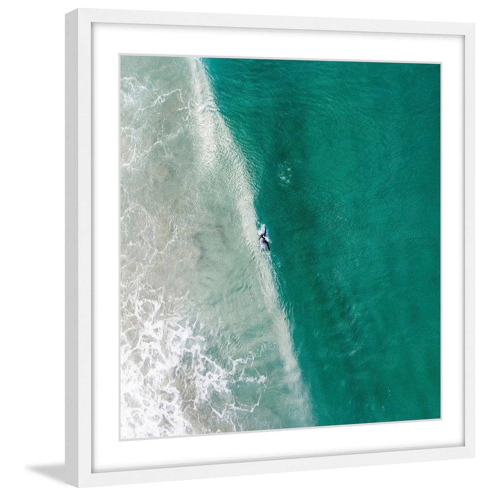 Marmont Hill - 'On the Cusp' by Karolis Janulis Framed Painting Print - Multi-Color