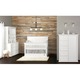 preview thumbnail 1 of 3, Evolur Napoli Distressed White 5-in-1 Convertible Crib