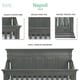 preview thumbnail 8 of 9, Evolur Napoli 5 in 1 Convertible Crib