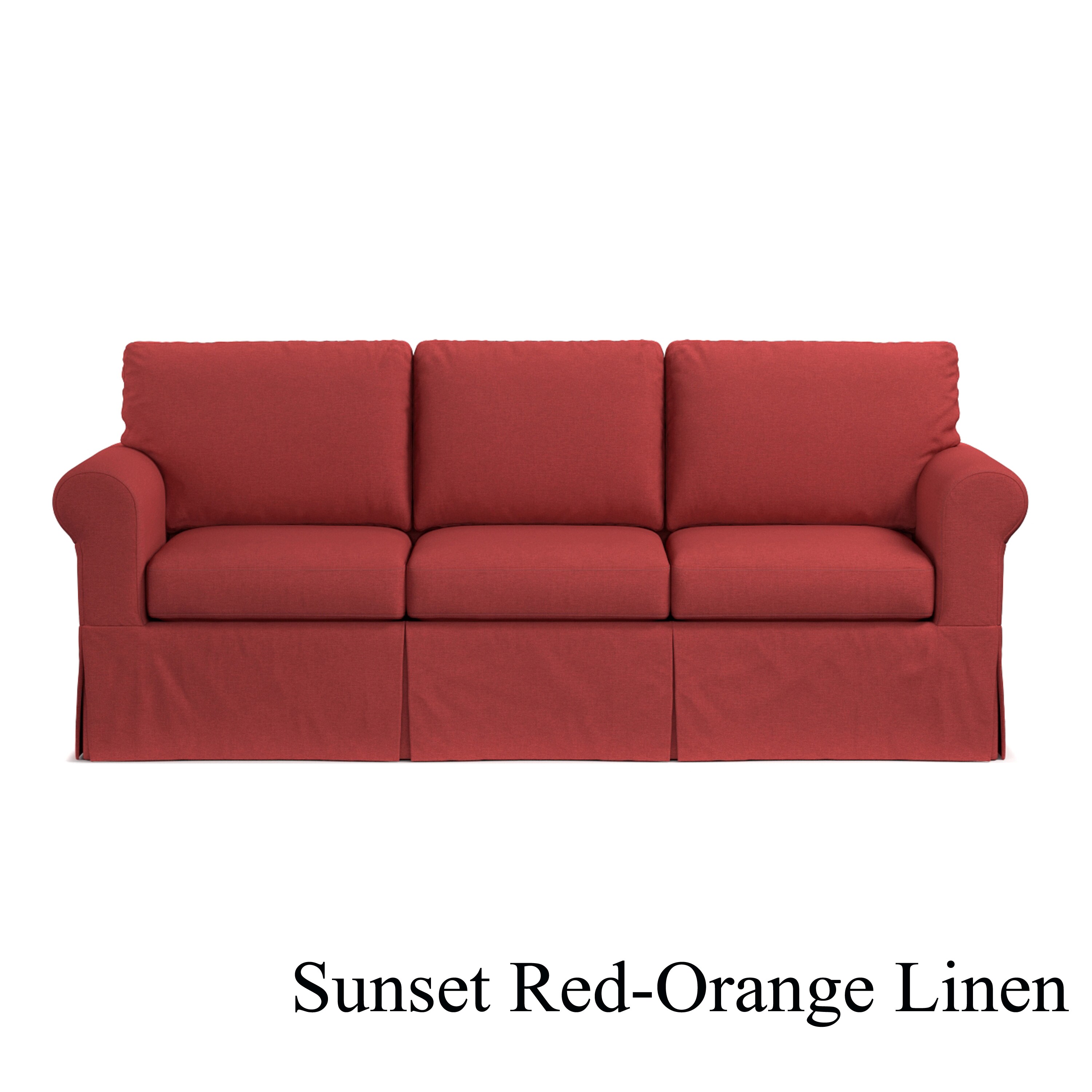 Handy Living Custom Skirted Replacement Cover For Bella Sofast Sofa