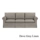 preview thumbnail 2 of 18, Handy Living Undercover Custom Bella SoFast Sofa with Skirted Slipcover