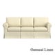 preview thumbnail 5 of 18, Handy Living Undercover Custom Bella SoFast Sofa with Skirted Slipcover