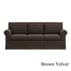 preview thumbnail 9 of 18, Handy Living Undercover Custom Bella SoFast Sofa with Skirted Slipcover