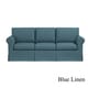 preview thumbnail 3 of 18, Handy Living Undercover Custom Bella SoFast Sofa with Skirted Slipcover