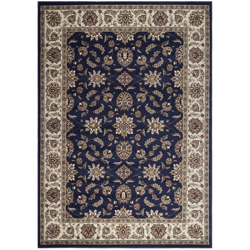 Admire Home Living Amalfi Traditional Floral Sarouk Pattern Area Rug