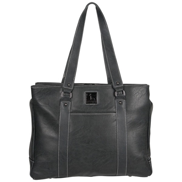 kenneth cole pebbled 15 computer tote