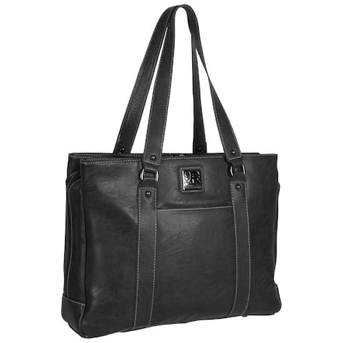 kenneth cole pebbled 15 computer tote