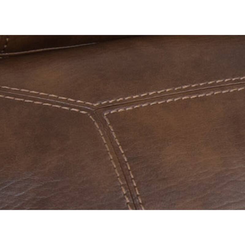 AC Pacific Clark Brown Polyester/Wood/Steel/Foam 6-piece Reclining Living Room Sectional Sofa Set