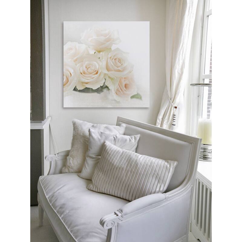 Marmont Hill - 'Blush' by Sylvia Cook Painting Print on Wrapped Canvas - Multi-Color