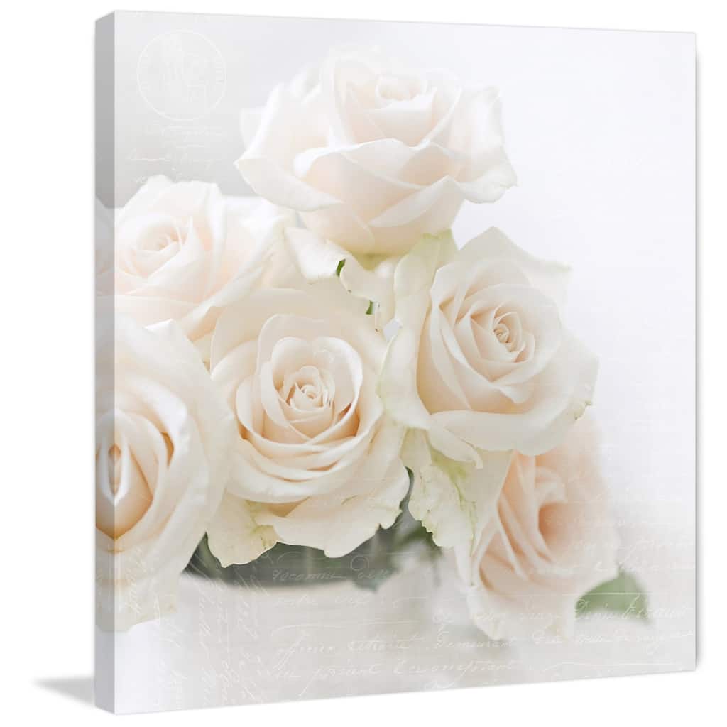 Marmont Hill - 'Blush' by Sylvia Cook Painting Print on Wrapped Canvas - Multi-Color