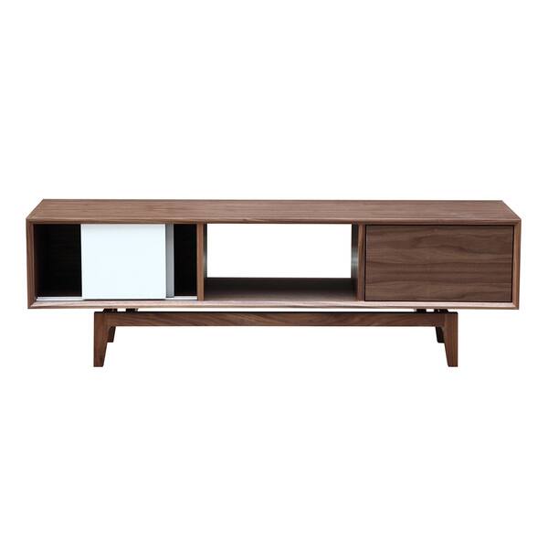 Shop Kardiel Platform Modern Credenza Media Tv Cabinet Overstock