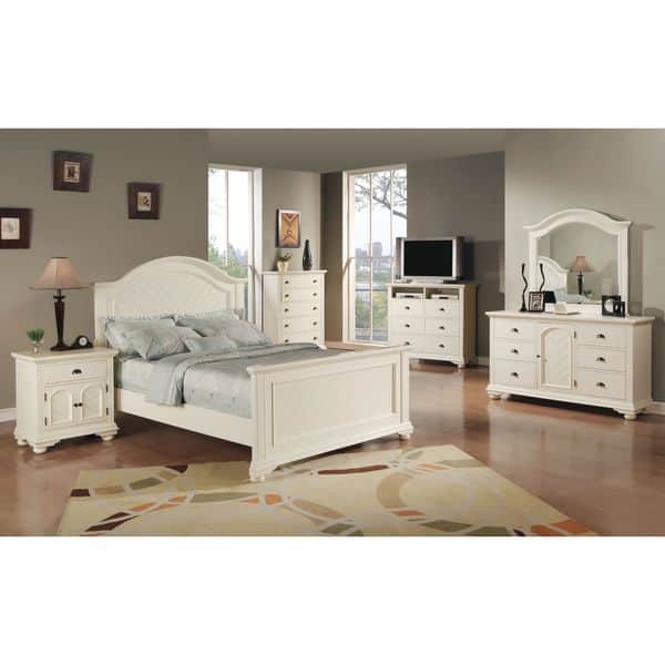Shop Picket House Furnishings Addison White Queen Panel 6pc