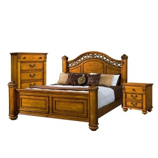 Picket House Furnishings Barrow King Poster 3-pc. Bedroom Set - Bed ...