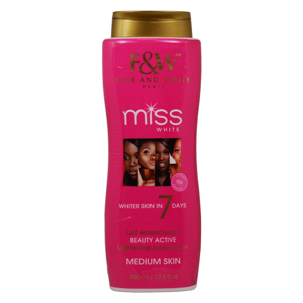 miss white lotion