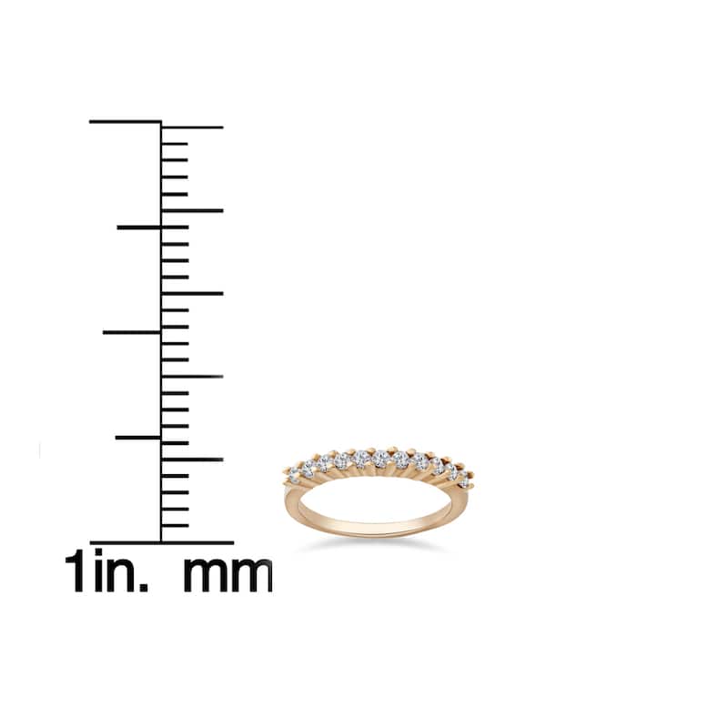 14k Yellow Gold 1/2 ct TDW Diamond Wedding Ring Anniversary