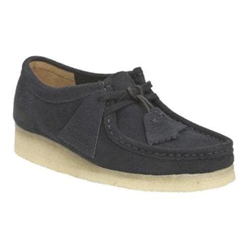 clarks navy suede shoes