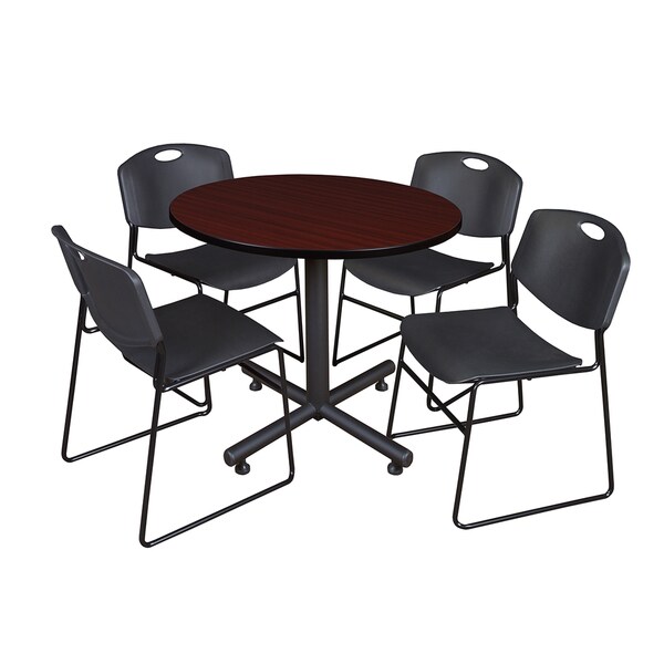 Regency Kobe 30 Inch Round Breakroom Table Conference Room Tables Regency Kobe 30 Inch Round Breakroom