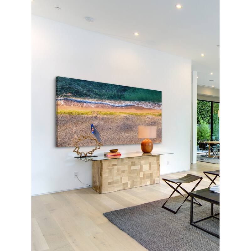 Marmont Hill - 'One Canoe' Painting Print on Wrapped Canvas - Multi-Color