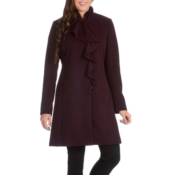 Shop Ladies Petite Wool Coat - On Sale - Free Shipping Today ...