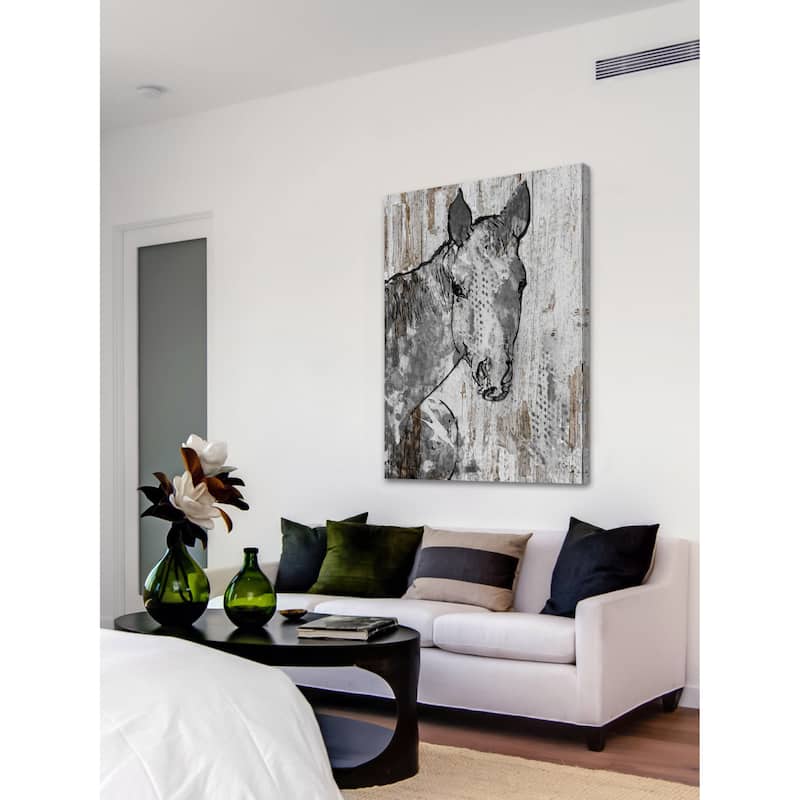 Marmont Hill - 'Beauty' by Irena Orlov Painting Print on Wrapped Canvas - Multi-Color