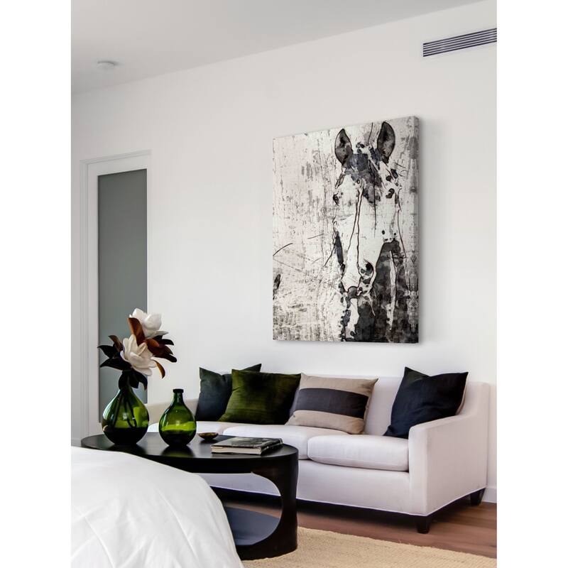 Marmont Hill - 'French Kiss' by Irena Orlov Painting Print on Wrapped Canvas - Multi-Color