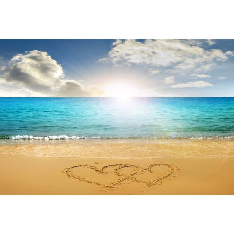 Marmont Hill - 'Hearts Linked' Painting Print on Wrapped Canvas - Multi-Color