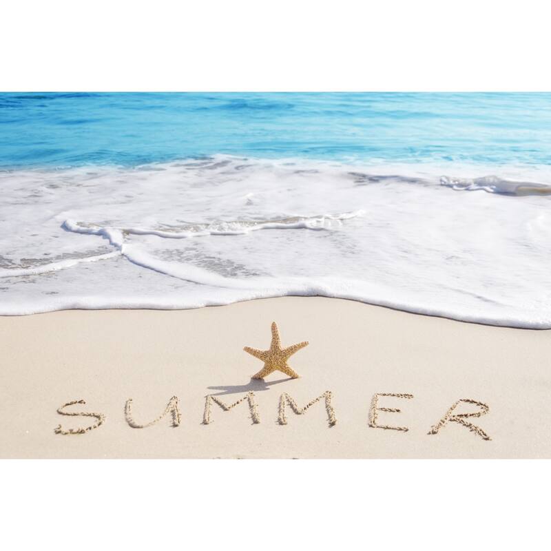 Marmont Hill - 'Summer Starfish' Painting Print on Wrapped Canvas - Multi-Color