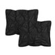 preview thumbnail 3 of 8, Gracewood Hollow Redshirt Black 10-piece Bed in a Bag Comforter Set
