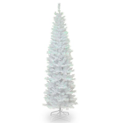 National Tree Company 6 ft. White Iridescent Tinsel - 6 Foot
