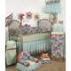 Cotton Tale Lagoon Multicolore Wood/Cotton Hamper - Hold 2 - 4 loads of laundry