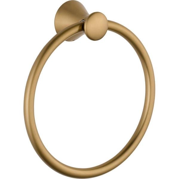 Shop Delta Lahara Towel Ring 73846-CZ Champagne Bronze ...