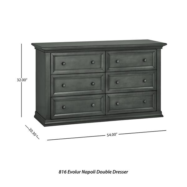 Evolur Napoli Double Dresser