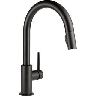 Delta Trinsic Single Handle Pull-Down Kitchen Faucet 9159-BL-DST Matte Black