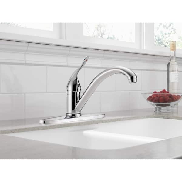 Shop Delta Core 100 300 400 Series Single Handle Kitchen Faucet