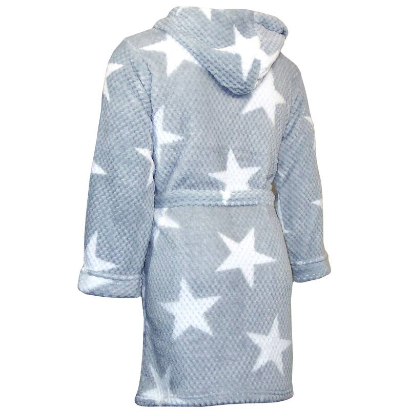 Home Soft Things Star Flannel Bath Robe
