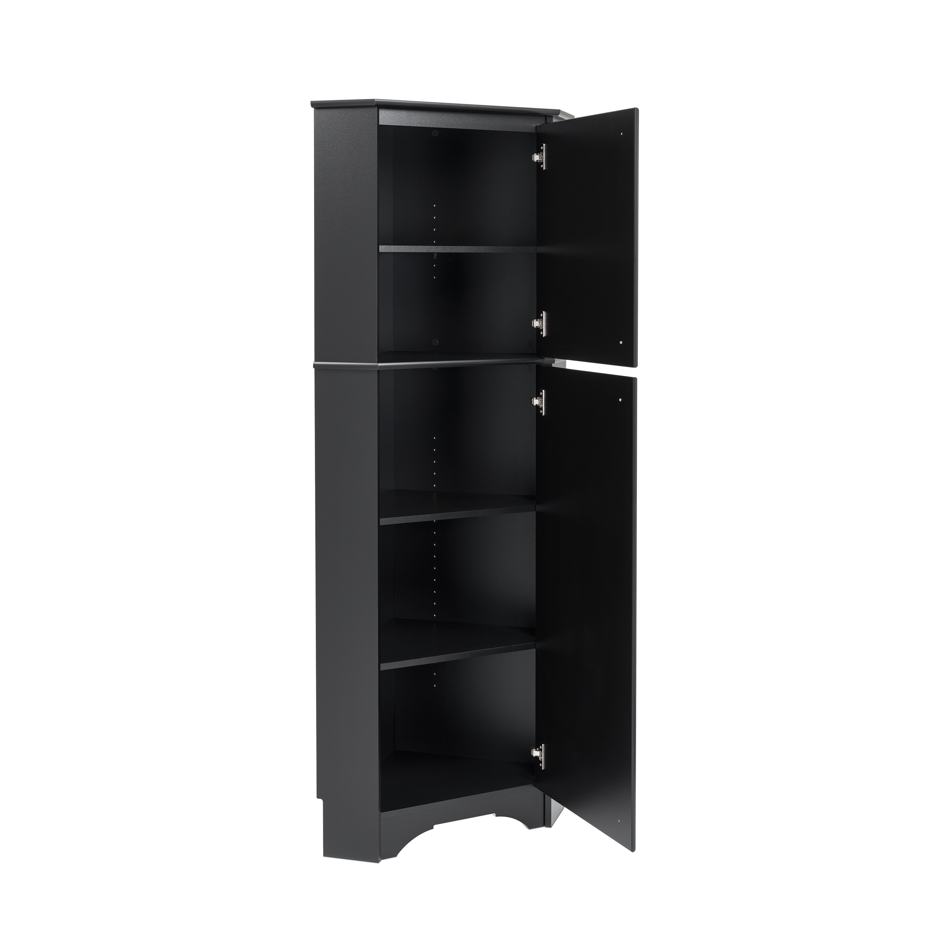 Shop Prepac Elite Winslow Tall 2 Door Corner Storage Cabinet