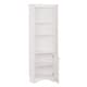 preview thumbnail 4 of 5, Prepac Elite Winslow White Tall 1-Door Corner Storage Cabinet