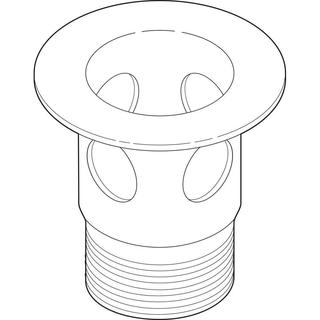 Pearl Nickel Delta Faucet RP23060NN Drain Flange for Bathroom