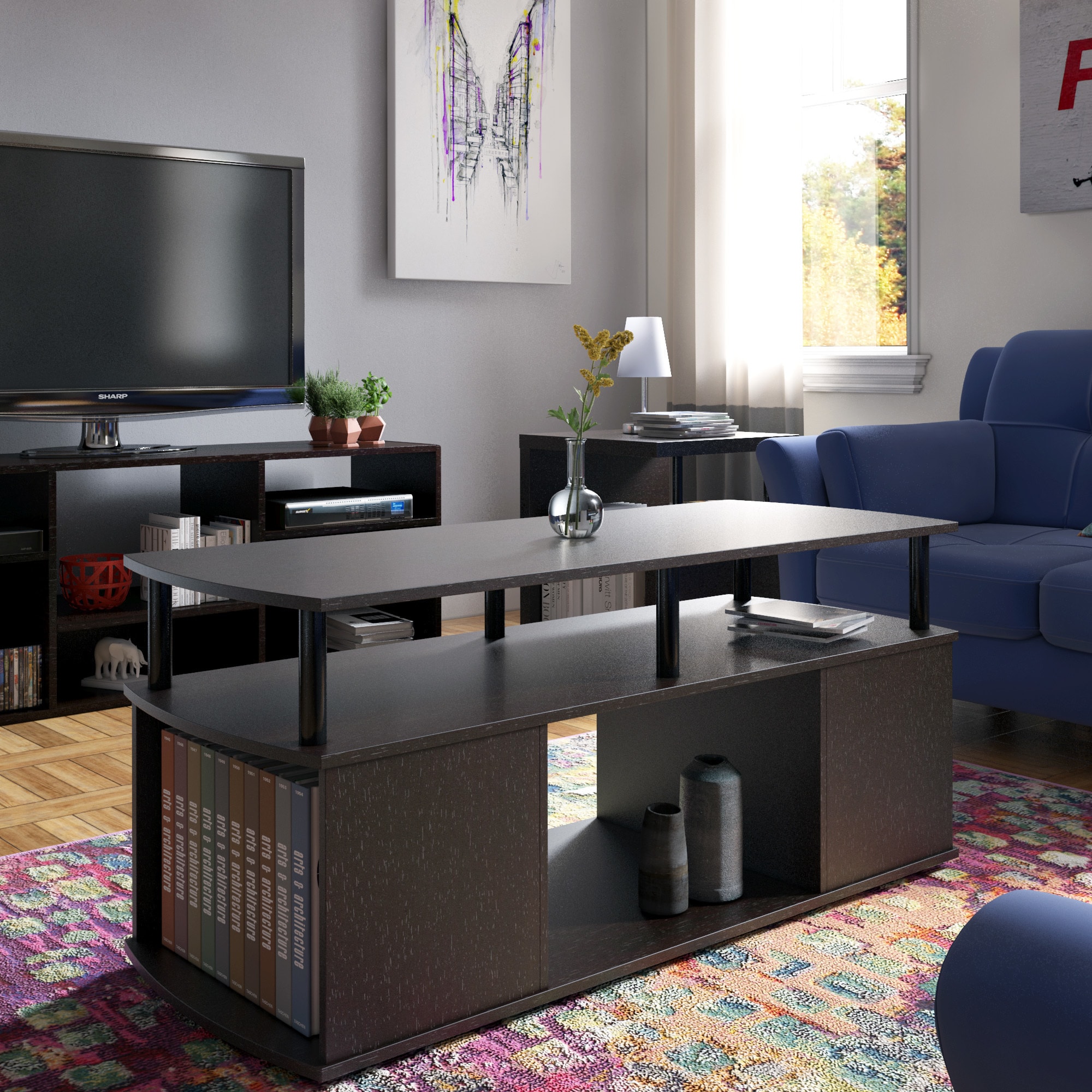 east village tompkins utility design coffee table - free shipping east village tompkins utility design coffee table - free shipping