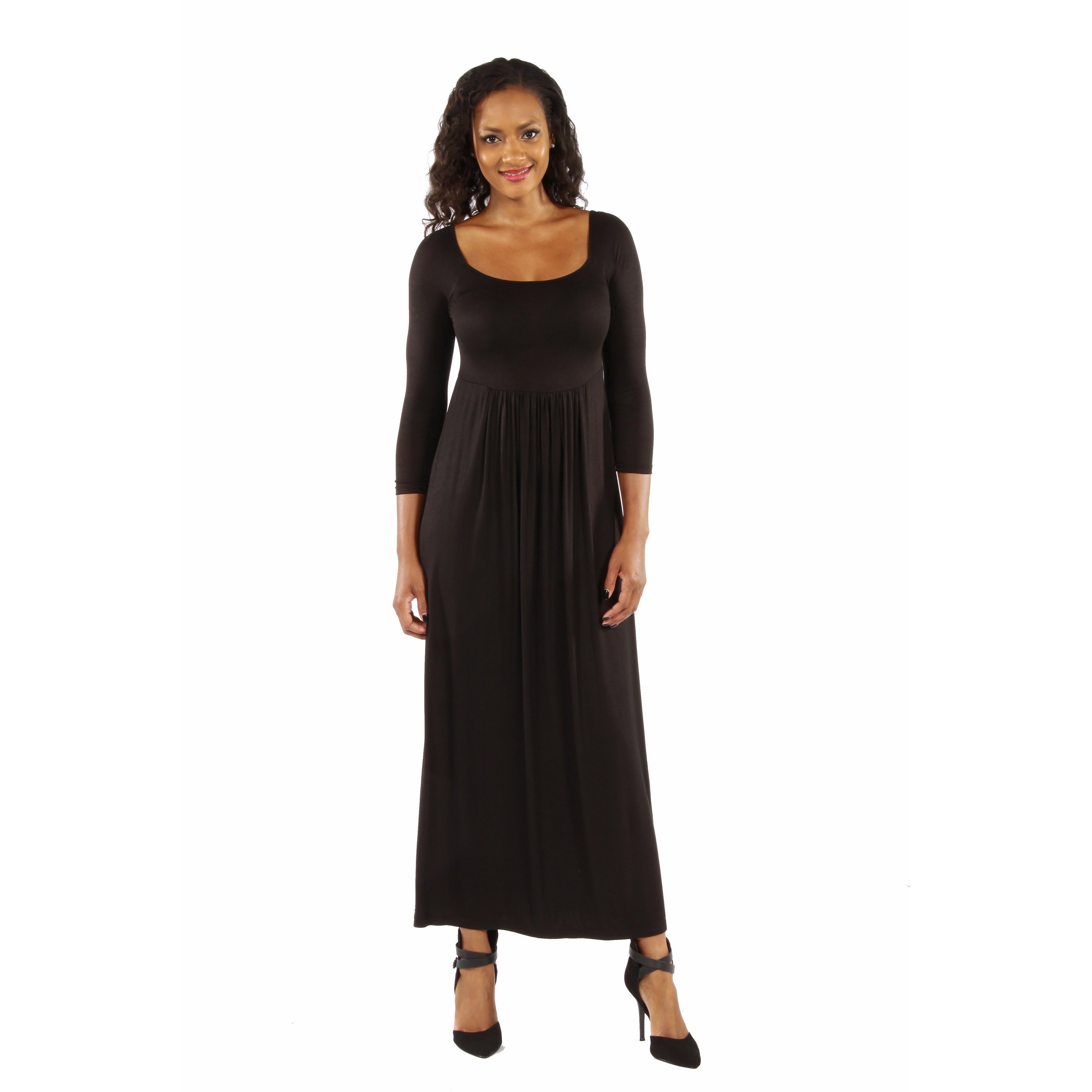 figure flattering maxi dresses