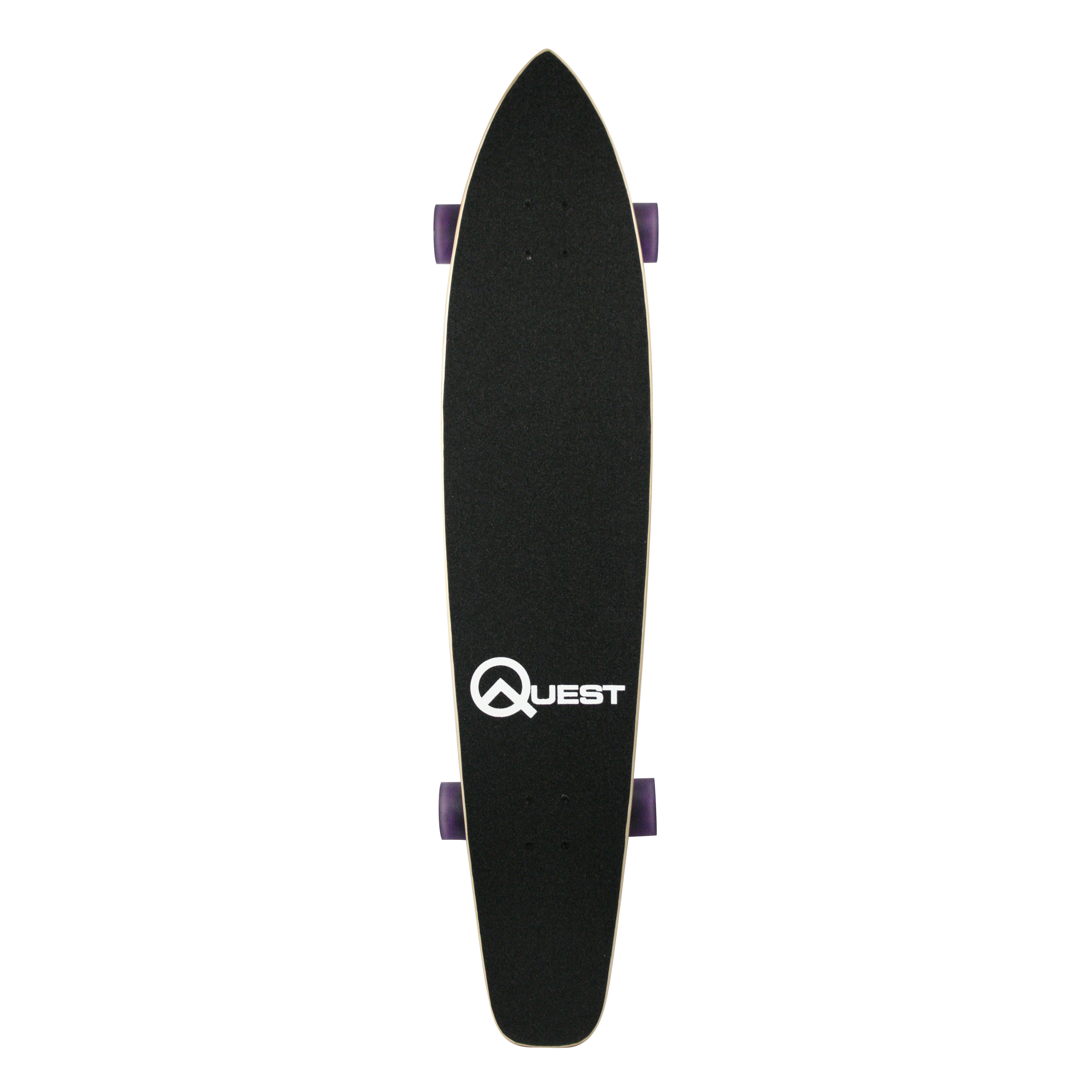 Quest Skateboards Super Cruiser Longboard Skateboard Purple 44 Inch for