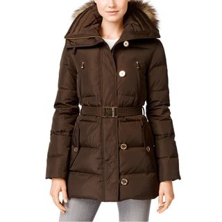 michael kors parka grey