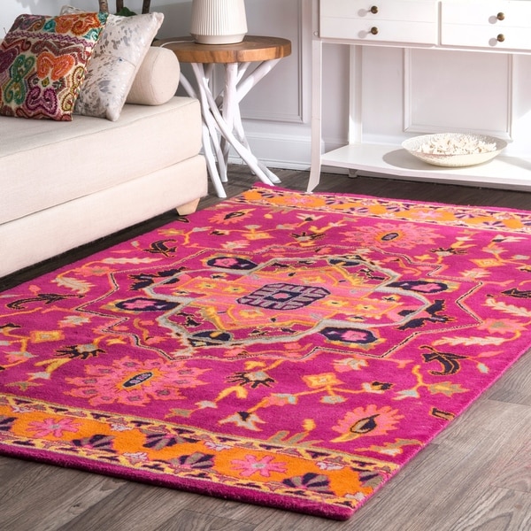 nuLOOM Overdyed Persian Palace Wool Area Rug
